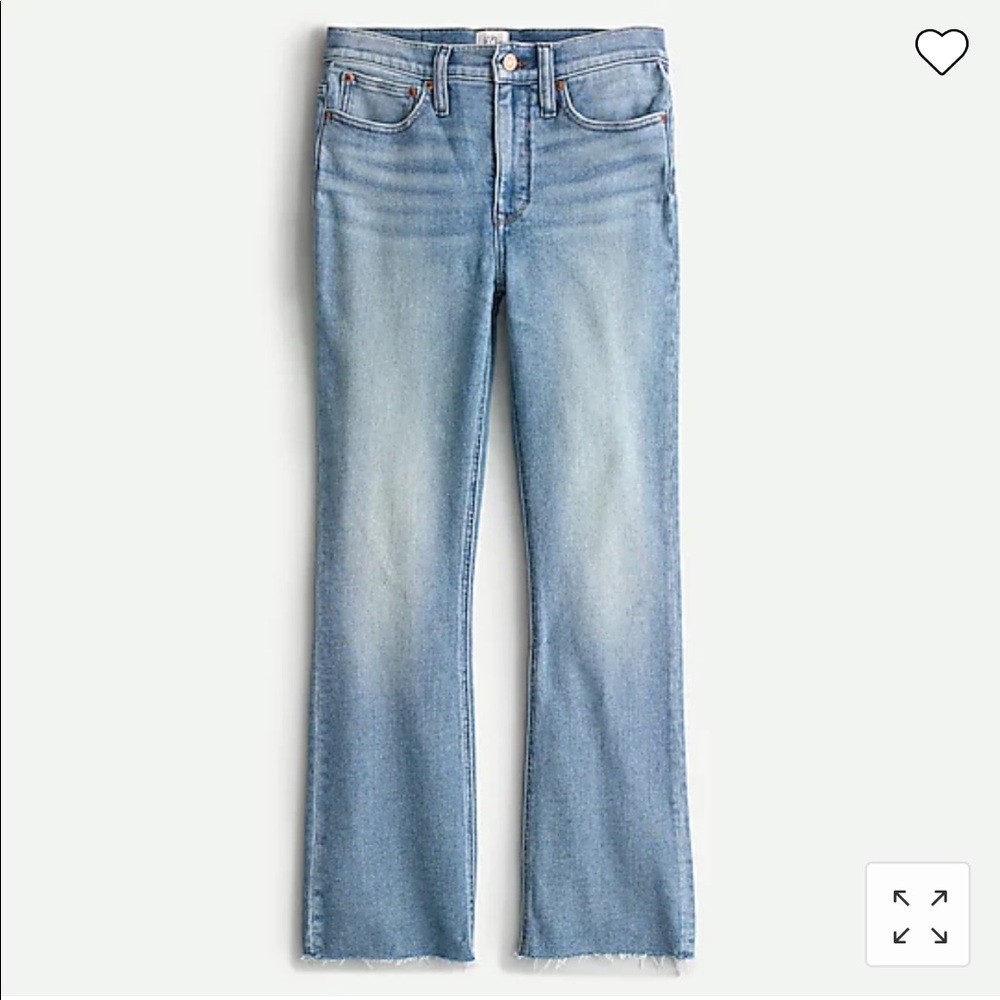 JCrew Demi Boot Crop Jean